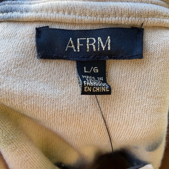 AFRM Tie Dye 90’s Grunge Style Hoodie size large - Picture 8 of 8